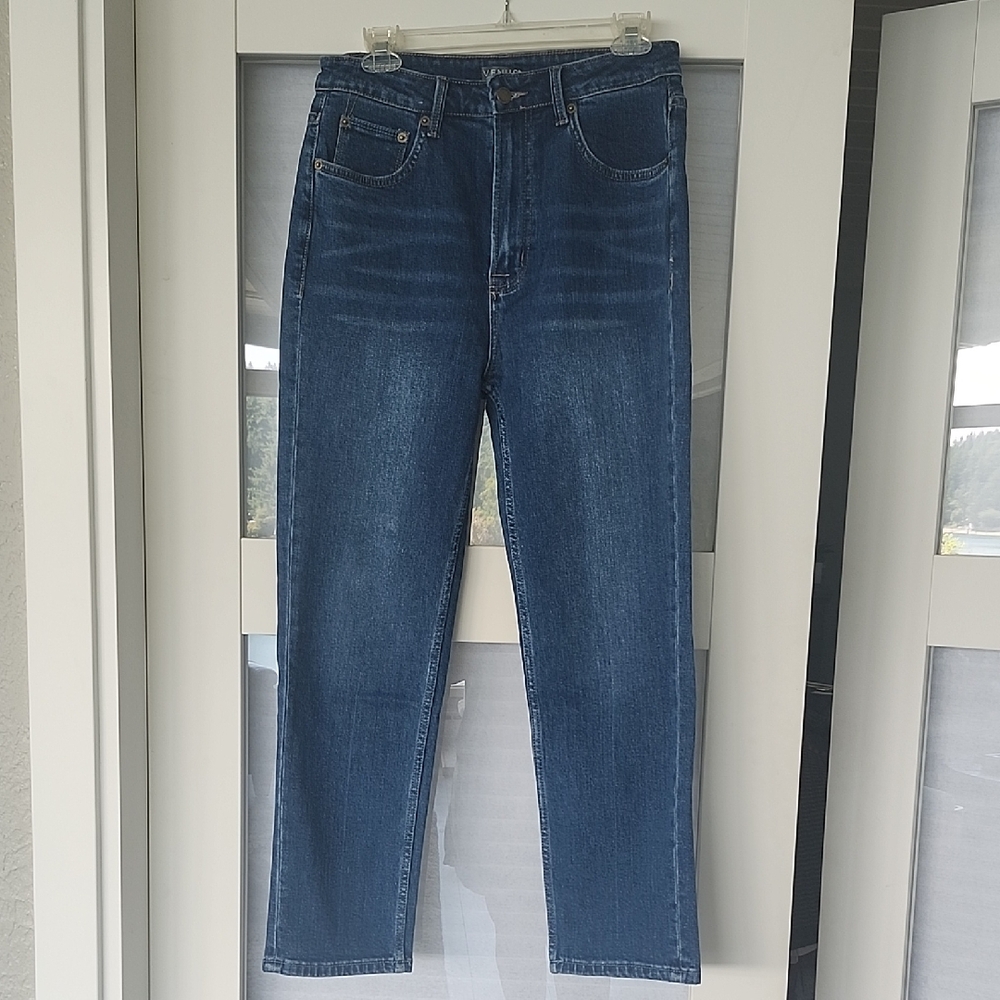 VENUS Blue Straight Jeans Classic Denim